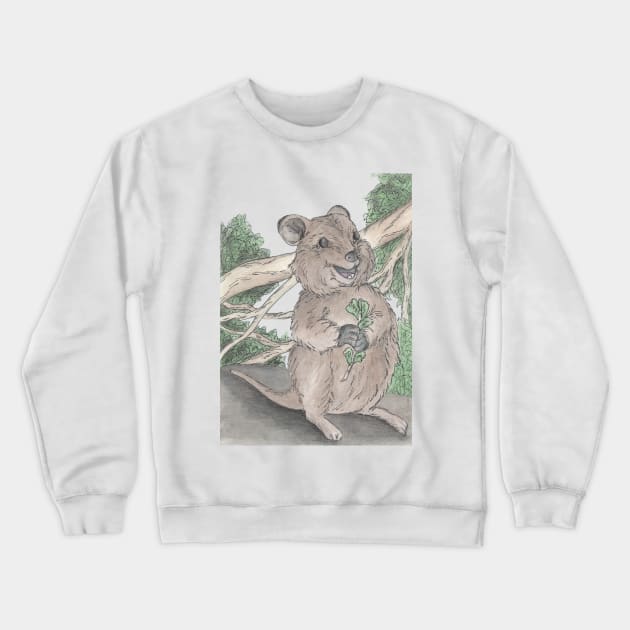 Quokka-fun Crewneck Sweatshirt by AussieLogic